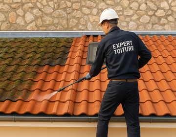 Nettoyage toiture