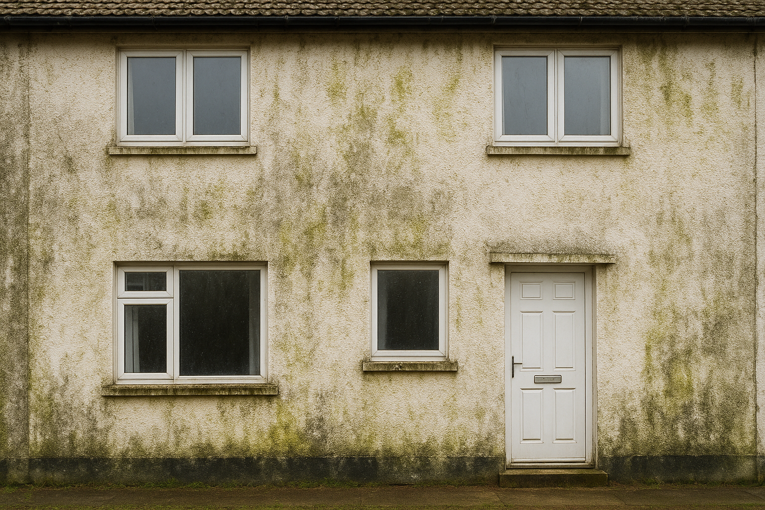 Avant nettoyage façade