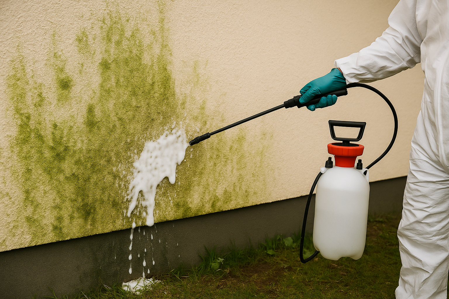 Traitement anti-mousse et hydrofuge